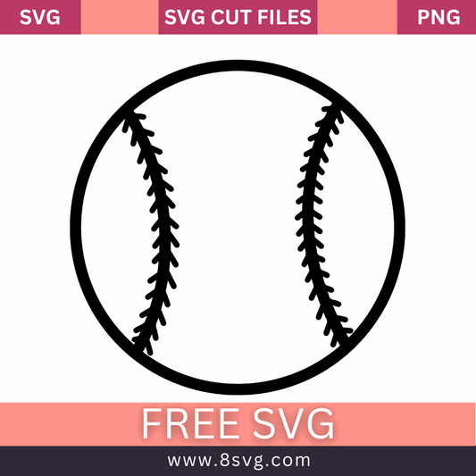 15 Creative Free Baseball Cut files for Silhouette and Cricut - Poofy Cheeks