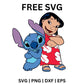 Lilo and Stitch Hug SVG Free | Adorable Friendship Design for Cricut & Silhouette-8SVG