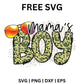 Mama's Boy SVG Free | Cute Leopard Print Design for Cricut & Silhouette-8SVG