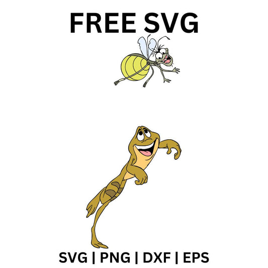 Ray the Firefly SVG Free | Funny Firefly Character Cut File for Cricut & Silhouette