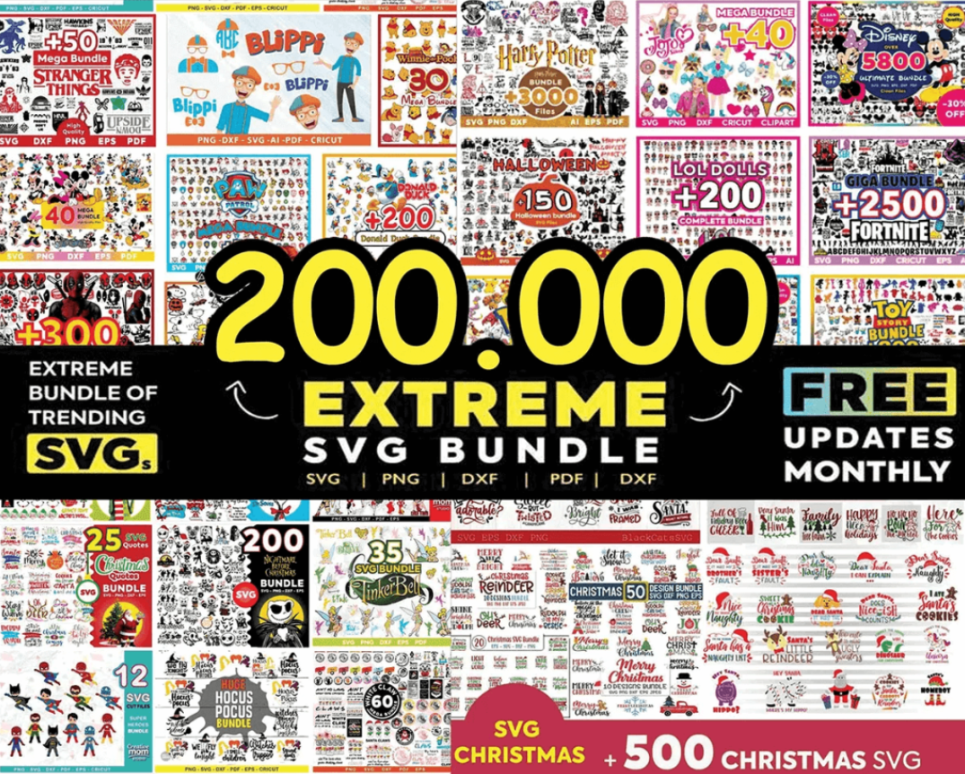 +200,000 The Ultimate Svg designs almost everything-8SVG