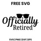 Officially Retired SVG Free – Sunglasses Icon Cut File-8SVG