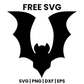 Bat Wings Up SVG Free – Halloween Bat Silhouette Cut File-8SVG