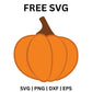 Simple Pumpkin SVG Free for Cricut & Silhouette-8SVG