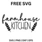 Farmhouse Kitchen SVG Free Cut File for Cricut & Silhouette-8SVG