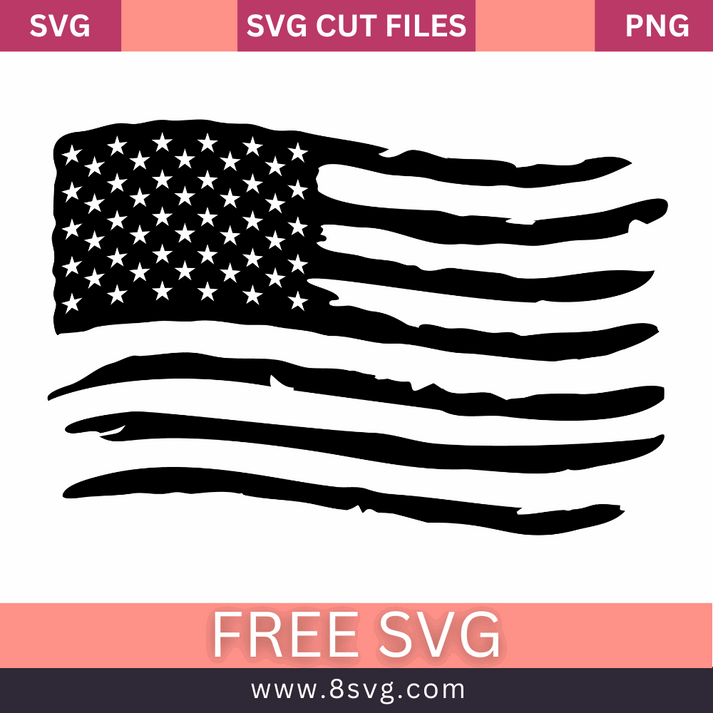 American flag wavy SVG Free Cut File Download – RNOSA LTD | 8SVG