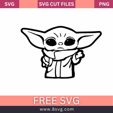 27+ Free Baby Yoda SVG Downloads for Cricut or Silhouette – 8SVG