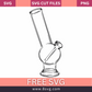 Bong Smoking Marijuana SVG Free Stoner 420 Design Deligh!- 8SVG