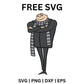 Gru SVG Free | Villain Boss Character Cut File for Cricut & Silhouette