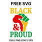 Black & Proud - Black history quotes SVG free-8SVG