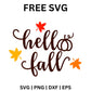 Hello Fall SVG Free Design for Cricut Projects-8SVG
