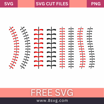 Free Baseball SVG Cut Files for Cricut & Silhouette – 8SVG