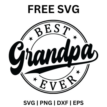 Free Grandpa SVG - Cut Files for Cricut | 8SVG – 8SVG