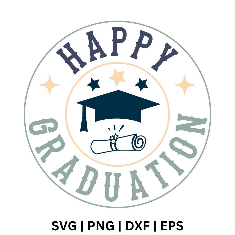 Free Graduate - Class of Cut File or Silhouette SVG | 8SVG – 8SVG