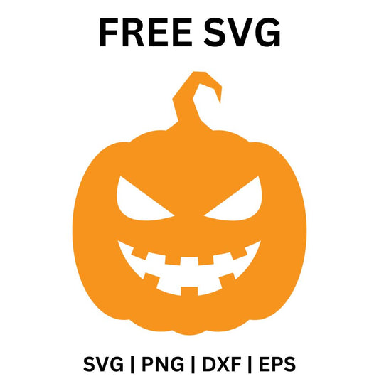 Pumpkin Ghost SVG Free Cut File for Cricut & Silhouette