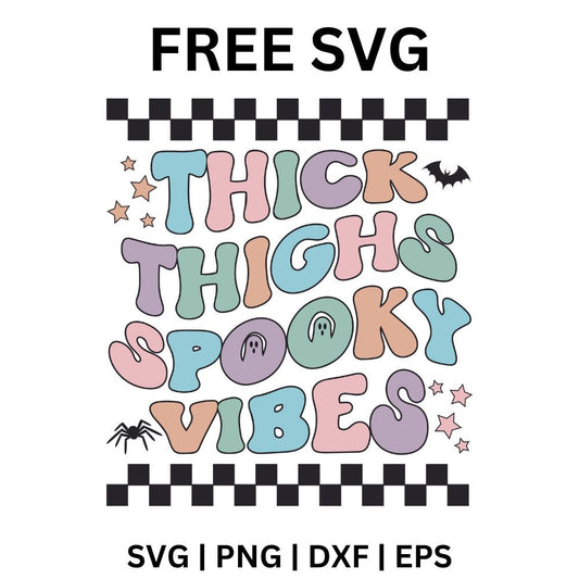 Things & Spooky Vibes SVG Free Cut File for Cricut & Silhouette-8SVG