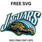 Vintage Jaguars Logo SVG Free | Classic Football Team Emblem for Cricut & Silhouette-8SVG