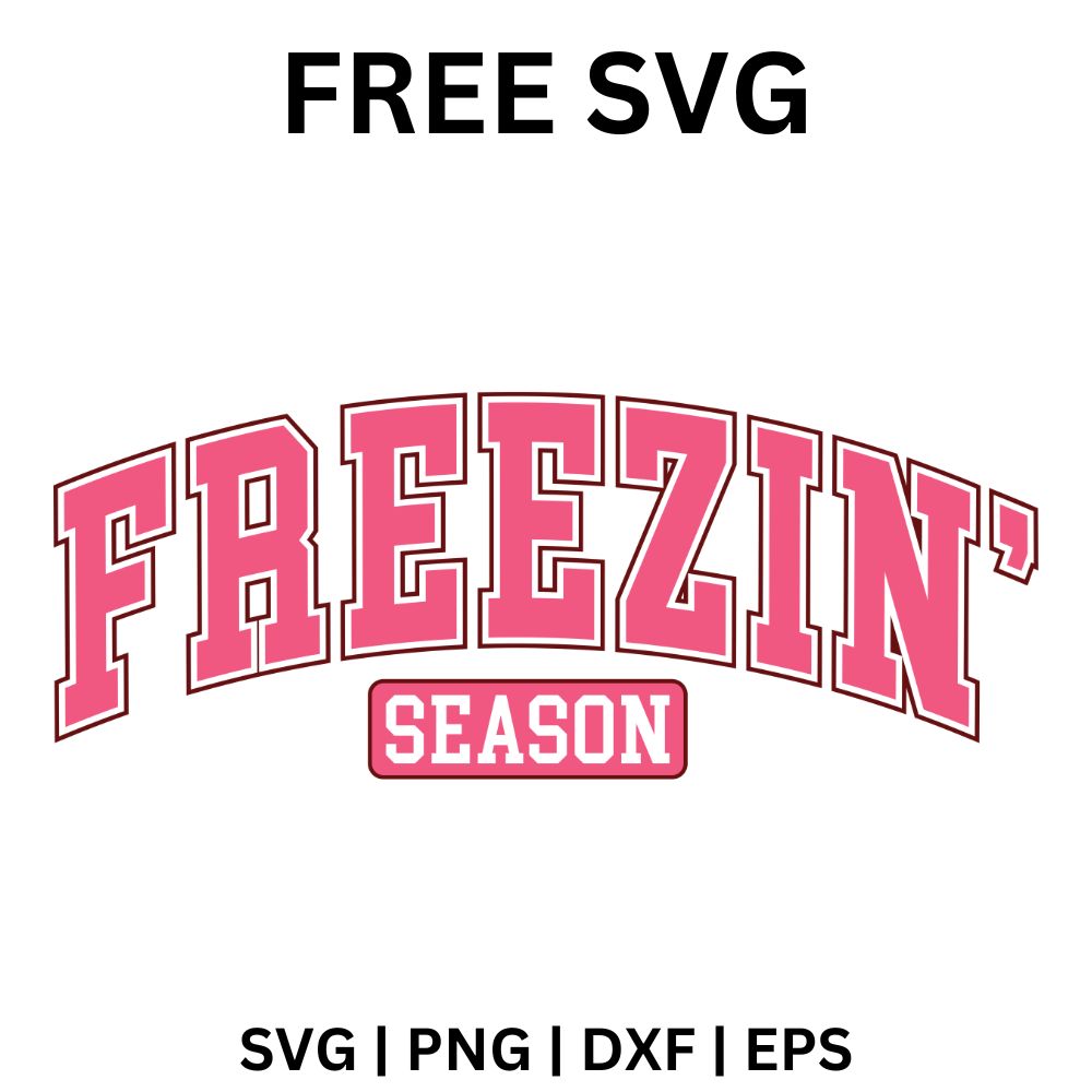 Freezing Season Free SVG Files for Winter Shirts-8SVG