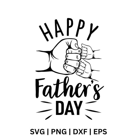 Happy Father's Day SVG Free File For Cricut or Silhouette-8SVG