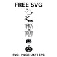 Trick or Treat SVG Free | Porch Sign for Cricut & Silhouette-8SVG