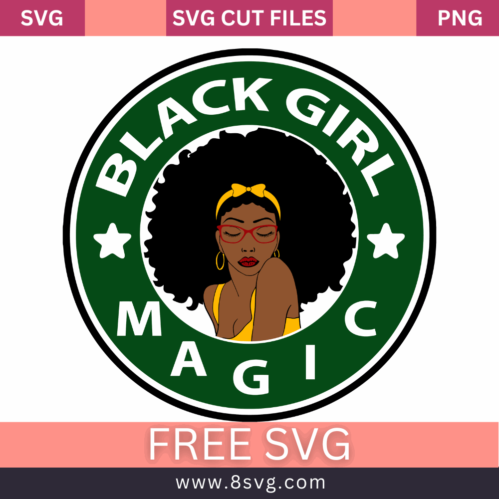 Black Queen Magic Starbucks SVG Free Cut File- 8SVG