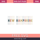 New Hampshire stack retro vintage SVGFree And Png Download-8SVG