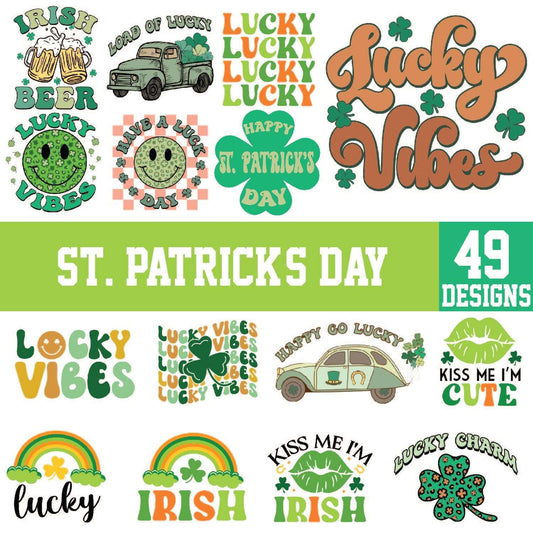 49+ St. Patrick's Day Svg Bundle Cut Files- 8SVG