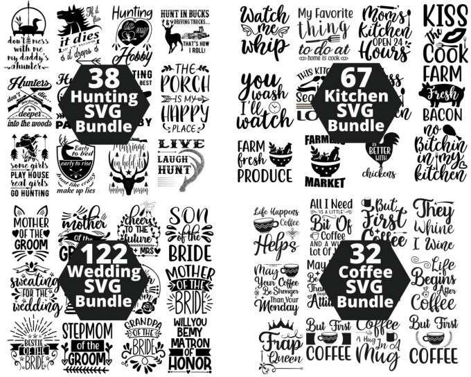 999,999+ SVG bundle Silhouette Files for Cricut Cut- 8SVG