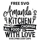 Amanda's Kitchen All Food Chopper With Love SVG Free – Kitchen Tools Design-8SVG