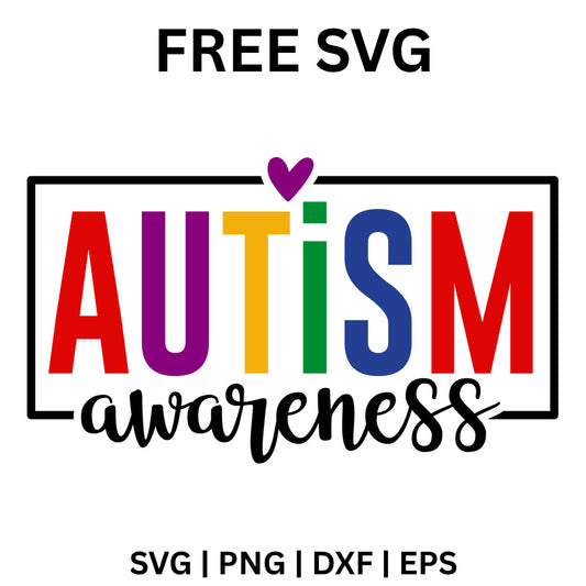 Autism Awareness SVG Free