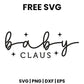 Baby Claus SVG Christmas design