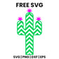 Chevron Cactus SVG Free – Classic Silhouette Design-8SVG