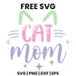 Cat Mom SVG