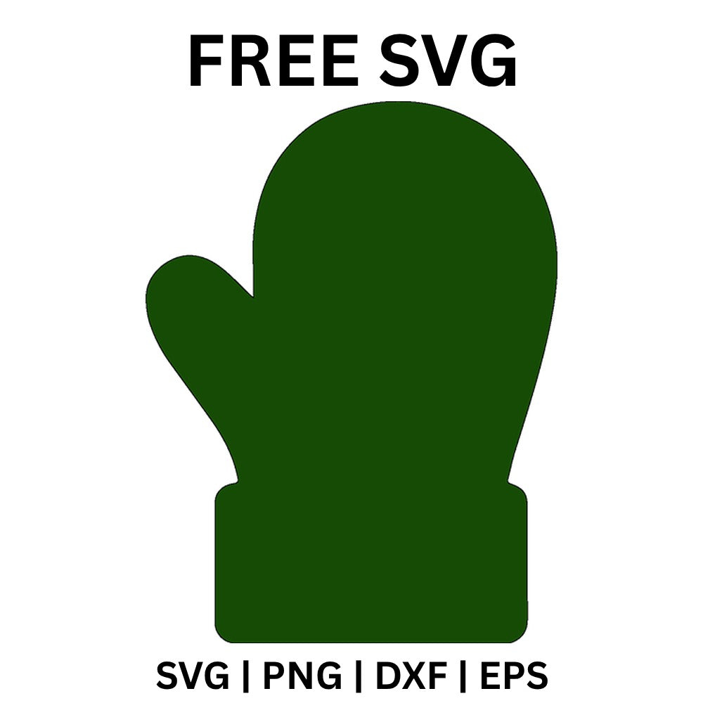 Christmas Mitten SVG Free – Winter Mitten Cut File-8SVG