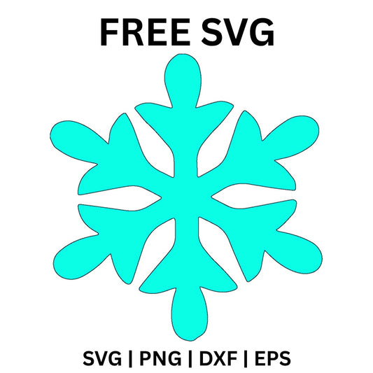 Christmas Snowflake SVG Free – Winter Snowflake Cut File-8SVG