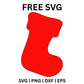 Christmas Stocking SVG Free – Holiday Stocking Cut File-8SVG
