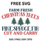 Farm Fresh Christmas Trees Cut and Carry SVG Free – Pine Spruce Fir Sign-8SVG