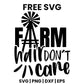 Farm Hair Don't Care SVG farmhouse design