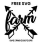Farm SVG farmhouse design