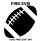 Football Ball SVG football design