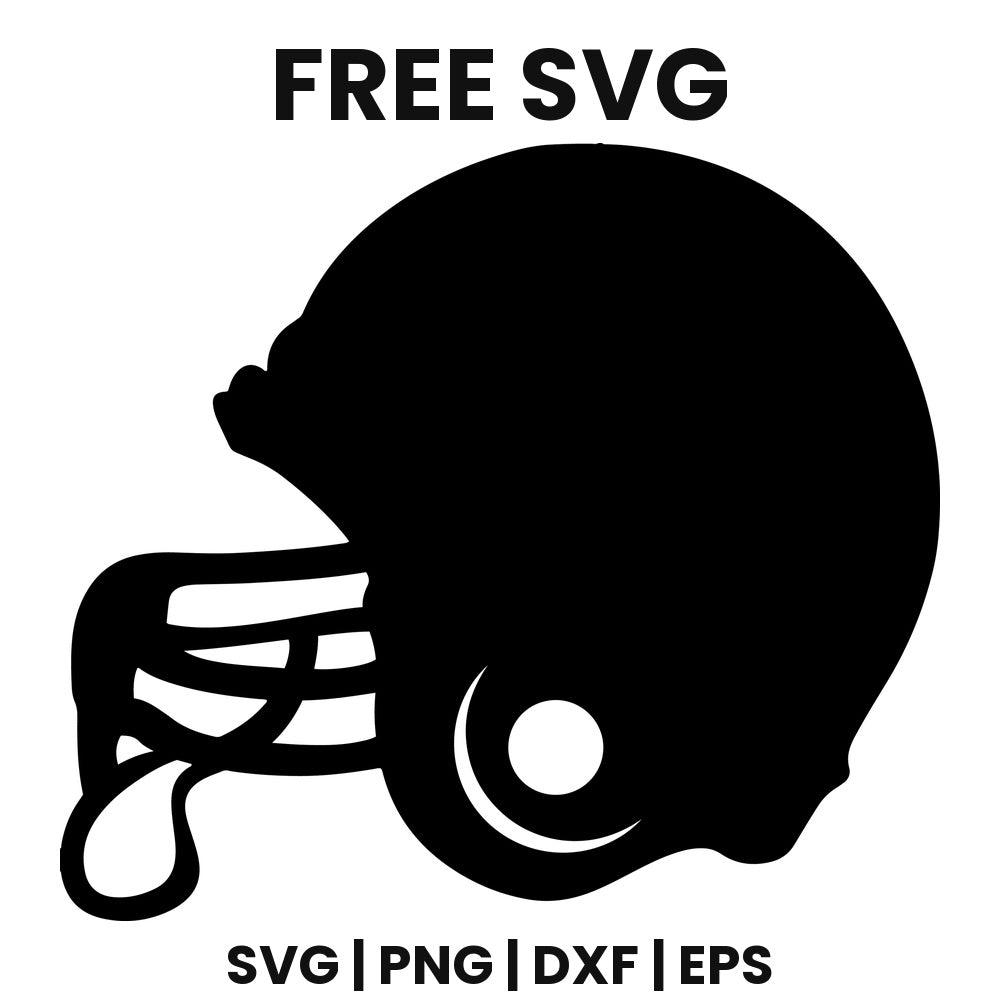 Football Helmet SVG football design