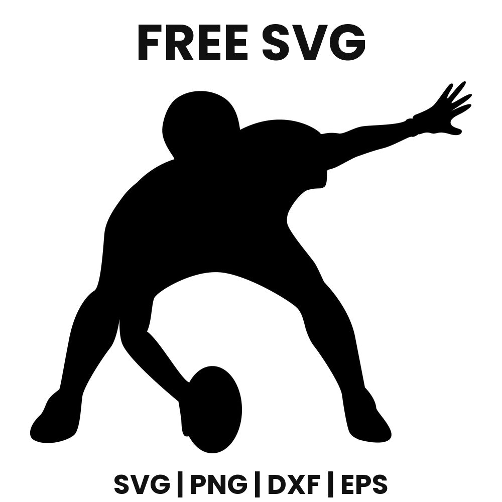 Football Player Signal SVG football design