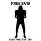 Football Player Standing SVG football design