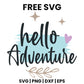 Hello Adventure SVG