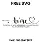 Home The Story Of Who We Are SVG family sign design