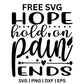 Hope Hold On Pain Ends SVG Free – Acronym Quote Design-8SVG