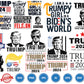 650 Trump 2024 SVG & PNG Huge Bundle file for Cricut & Silhouette