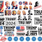 650 Trump 2024 SVG & PNG Huge Bundle file for Cricut & Silhouette