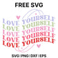 Love Yourself Too SVG Free – Self Love Repeat Design-8SVG