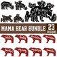 23+ Mama Bear Svg Bundle Cut Files For Cricut- 8SVG